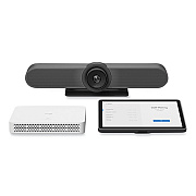 Logitech MeetUp + RoomMate + Tap IP Bundle, 1920 pixels x 1080 pixels, Black/White (LOG991000408)