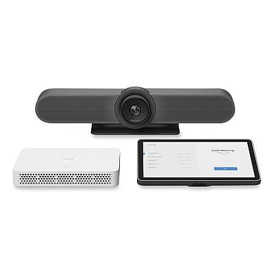 Logitech MeetUp + RoomMate + Tap IP Bundle, 1920 pixels x 1080 pixels, Black/White (LOG991000408)