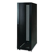 Tripp Lite SmartRack Standard-Depth Rack Enclosure Cabinet Kit, 42U, 3,000 lbs Capacity (TRPSR42UBKD)