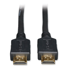 Tripp Lite High Speed HDMI Cable, HD 1080p, Digital Video with Audio (M/M), 25 ft, Black (P568025)