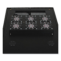 Tripp Lite SmartRack Roof-Mounted Fan Panel, 6 High-Performance Fans, 630 CFM, 5-15P Plug (SRFANROOF)