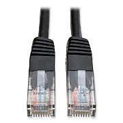 Tripp Lite CAT5e 350 MHz Molded Patch Cable, 10 ft, Black (N002010BK)