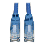Tripp Lite CAT6 Gigabit Snagless Molded Patch Cable, 1 ft, Blue (N201001BL)