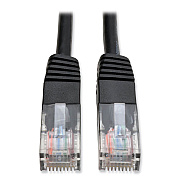 Tripp Lite CAT5e 350 MHz Molded Patch Cable, 25 ft, Black (N002025BK)