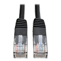 Tripp Lite CAT5e 350 MHz Molded Patch Cable, 25 ft, Black (N002025BK)