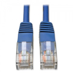 Tripp Lite CAT5e 350 MHz Molded Patch Cable, 14 ft, Blue (N002014BL)
