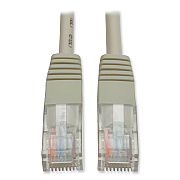 Tripp Lite CAT5e 350 MHz Molded Patch Cable, 25 ft, Gray (N002025GY)