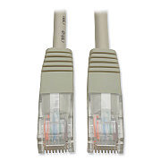 Tripp Lite CAT5e 350 MHz Molded Patch Cable, 100 ft, Gray (N002100GY)