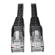 Tripp Lite CAT6 Gigabit Snagless Molded Patch Cable, 14 ft, Black (N201014BK)