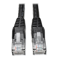Tripp Lite CAT6 Gigabit Snagless Molded Patch Cable, 14 ft, Black (N201014BK)