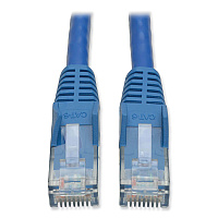 Tripp Lite CAT6 Gigabit Snagless Molded Patch Cable, 14 ft, Blue (N201014BL)