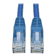 Tripp Lite CAT6 Gigabit Snagless Molded Patch Cable, 10 ft, Blue (N201010BL)