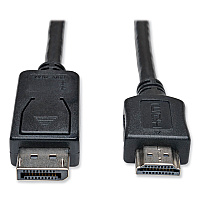 Tripp Lite DisplayPort to HDMI Cable Adapter, 10 ft, Black (P582010)