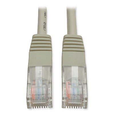 Tripp Lite CAT5e 350 MHz Molded Patch Cable, 50 ft, Gray (N002050GY)