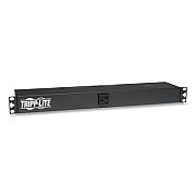 Tripp Lite Single-Phase Basic PDU, 13 Outlets, 15 ft Cord, Black (PDU1220)