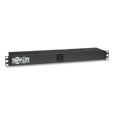 Tripp Lite Single-Phase Basic PDU, 13 Outlets, 15 ft Cord, Black (PDU1220)