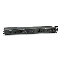 Tripp Lite Single-Phase Basic PDU, 24 Outlets, 15 ft Cord, Black (PDU2430)
