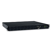 Tripp Lite Single-Phase ATS/Switched PDU with LX Platform Interface, 8 Outlets, 12 ft Cord, Black (PDUMH15ATNET)