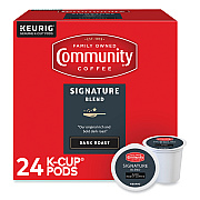 Community Coffee Signature Blend K-Cup, 24/Box (GMT6404CC)