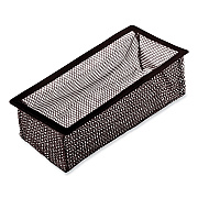 deflecto Register Nets, 4 x 10 x 0.1, Black (DEFRFN104)