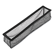 deflecto Register Nets, 4 x 12 x 0.1, Black (DEFRFN124)