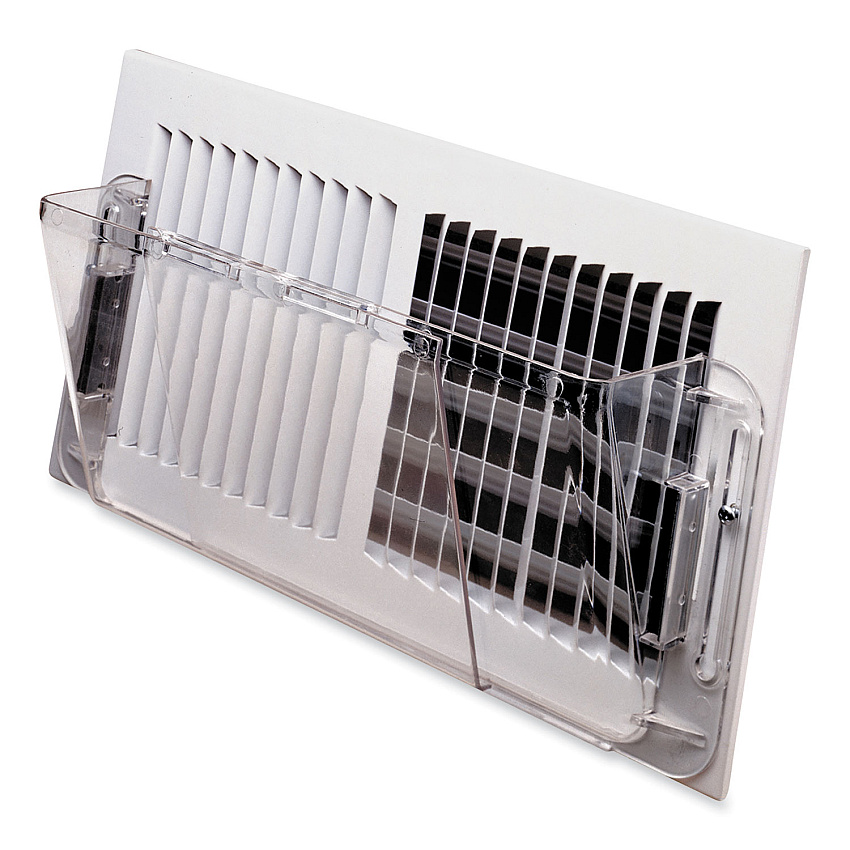 Adjustable Sidewall Register Air Deflector, 10 x 3 x 5.5, Clear (DEF51)