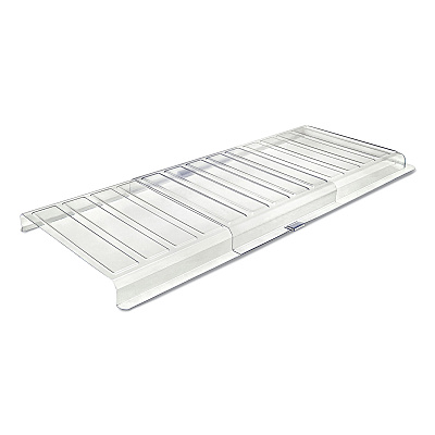 Under Furniture Air Deflector, 11 x 20 x 1.25, Clear (DEFUFAD)