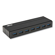 Tripp Lite Charging Hub 3.0, 7 Ports, Black (TRPU360007)