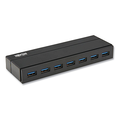Tripp Lite Charging Hub 3.0, 7 Ports, Black (TRPU360007)