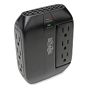 Tripp Lite Protect It! Surge Protector, 6 AC Outlets, 1,500 J, Black (SWIVEL6)