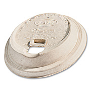 Dart Fiber Lids for Paper Cups, ProPlanet Seal, Fits 10 oz to 24 oz Cups, Tan, 1,000/Carton (DCCLK316FBR)