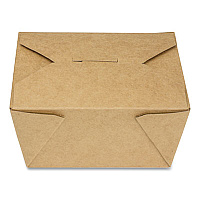 GEN Reclosable Kraft Take-Out Box, 30 oz, Paper, 450/Carton (GENPAPERBOX1)