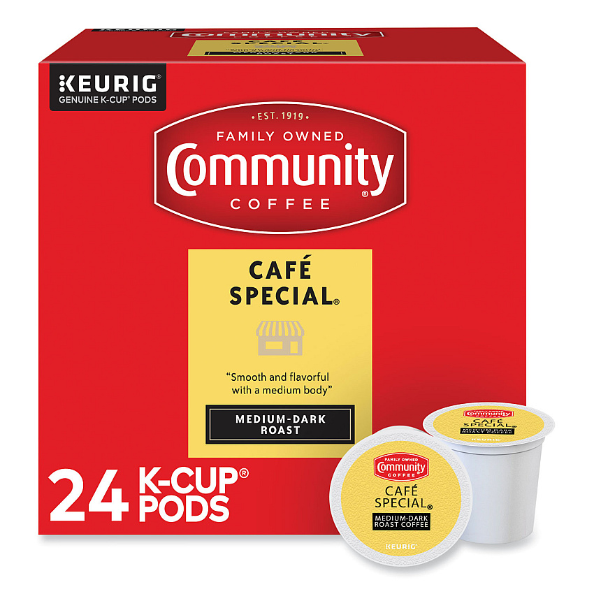 Community Coffee Cafe Special K-Cup, 24/Box (GMT6405CC)