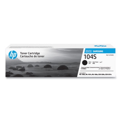 HP SU750A (MLT-D104S) Toner, 1,500 Page-Yield, Black