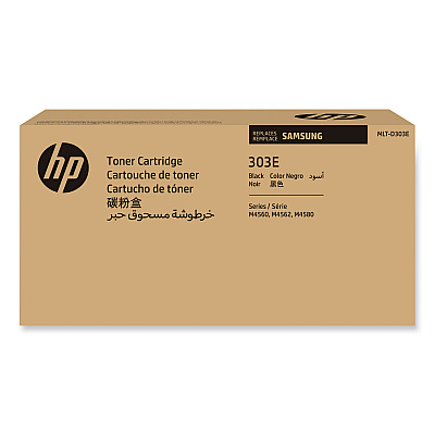 HP SV026A (MLT-D303E) High-Yield Toner, 40,000 Page-Yield, Black