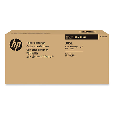 HP SV050A (MLT-D305L) Toner, 15,000 Page-Yield, Black