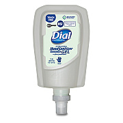 Dial Professional Antibacterial Gel Hand Sanitizer Refill for FIT X1 Touch-Free Dispenser, 1 L Refill, Fragrance-Free, 3/Carton (DIA19032)