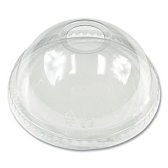 Boardwalk PET Cold Cup Dome Lids, Fits 9 oz Squat/12 oz PET Cups, Clear, 1,000/Carton (BWKPET912DOME)