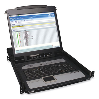 Tripp Lite 16-Port NetDirector 1U Rackmount Console IP KVM Switch with 19" LCD, TAA Compliant, Ships in 7-10 Business Days (B020U1619IP)