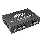Tripp Lite 2-Port DVI Over CAT5/6 Dual Display Splitter/Extender, TAA Compliant, Ships in 7-10 Business Days (B140002DD)