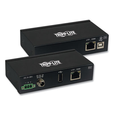 Tripp Lite 1-Port Industrial USB Over CAT6 Extender, TAA Compliant, Ships in 7-10 Business Days (B203101INDER)
