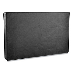 Tripp Lite Weatherproof Outdoor TV Cover for Flat-Panel TVs/Monitors, for 80"TVs, 41.2x5.3x72.6, Polyester, BK, Ships in 7-10 Bus Days (DM80COVER)
