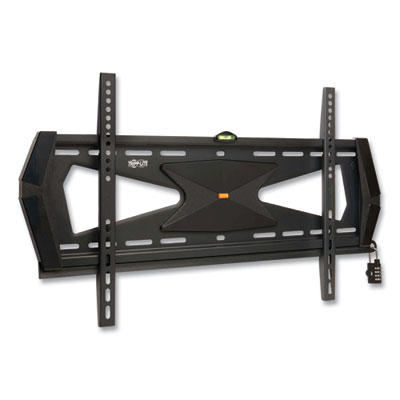 Tripp Lite Security TV Monitor Wall Mount for Fixed Flat/Curved Display,37" to 80",16.5x0.9x30.9,BK,Support 200lb,Ships in 7-10 Bus Days (DWFSC3780MUL)