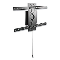 Tripp Lite TV Monitor Wall Mount for Portrait/Landscape Display, 37" to 80", 24.8x17.7x1.8, BK, Supports 110lb, Ships in 7-10 Bus Days (DWM3780ROT)
