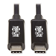 Tripp Lite Thunderbolt 3 USB-C Active Cable, 3.3 ft, Black, Ships in 7-10 Business Days (TRPMTB301M5AAB)