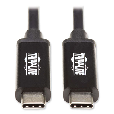 Tripp Lite Thunderbolt 3 USB-C Active Cable, 3.3 ft, Black, Ships in 7-10 Business Days (TRPMTB301M5AAB)