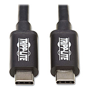 Tripp Lite Thunderbolt 3 USB-C Passive Cable, 3.3 ft, Black, Ships in 7-10 Business Days (MTB301M5AB)