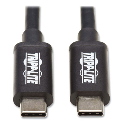 Tripp Lite Thunderbolt 3 USB-C Passive Cable, 3.3 ft, Black, Ships in 7-10 Business Days (MTB301M5AB)