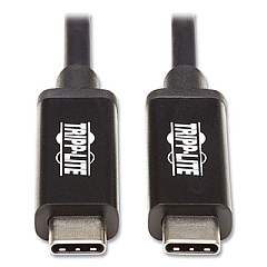 Tripp Lite Thunderbolt 3 USB-C Active Cable, 6.6 ft, Black, Ships in 7-10 Business Days (TRPMTB302M5AAB)