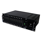 Tripp Lite 12-Slot Media Converter Chassis, 3U, Black, TAA Compliant, Ships in 7-10 Business Days (N785CH12)